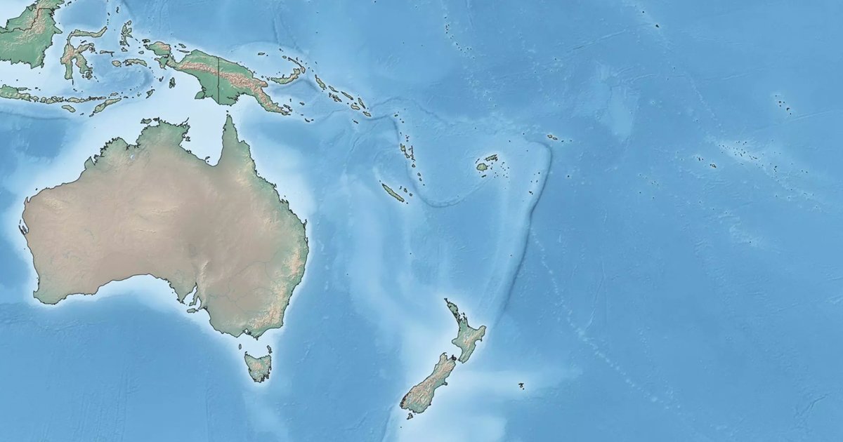 Countries Of Oceania Map Quiz Countries of oceania map quiz