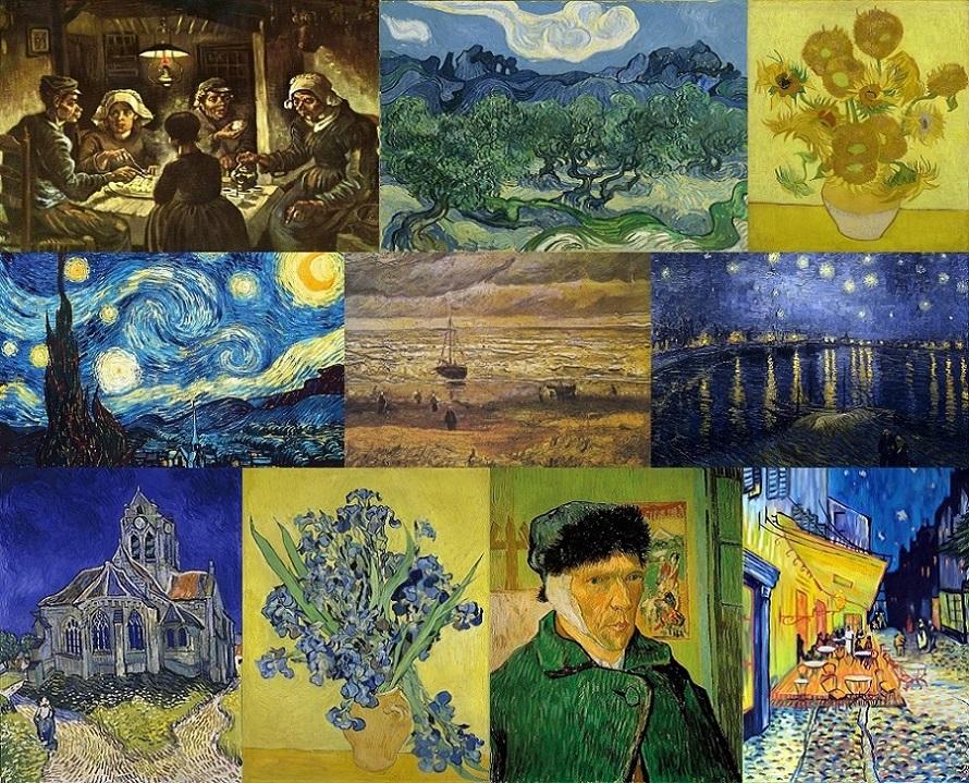 Find the van Gogh Paintings Quiz