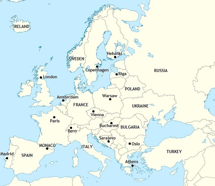 sporcle-european-countries